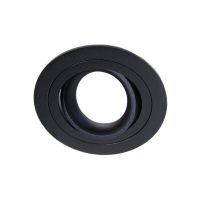 Noxion Incasso Spot Logic MR16 Inclinabile Nero | Ritaglio 80mm - GU10 Attacco