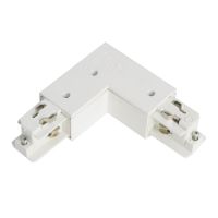 Connettore Trifase ad angolo retto V Terra Interno - Bianco