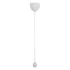 Nordlux Delux Pendulum Metallo Bianca | Adatto per 1x E27